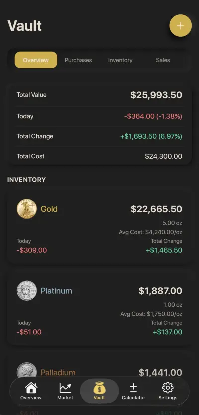 Private vault